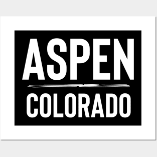 Aspen Colorado Rocky Mountains Posters and Art